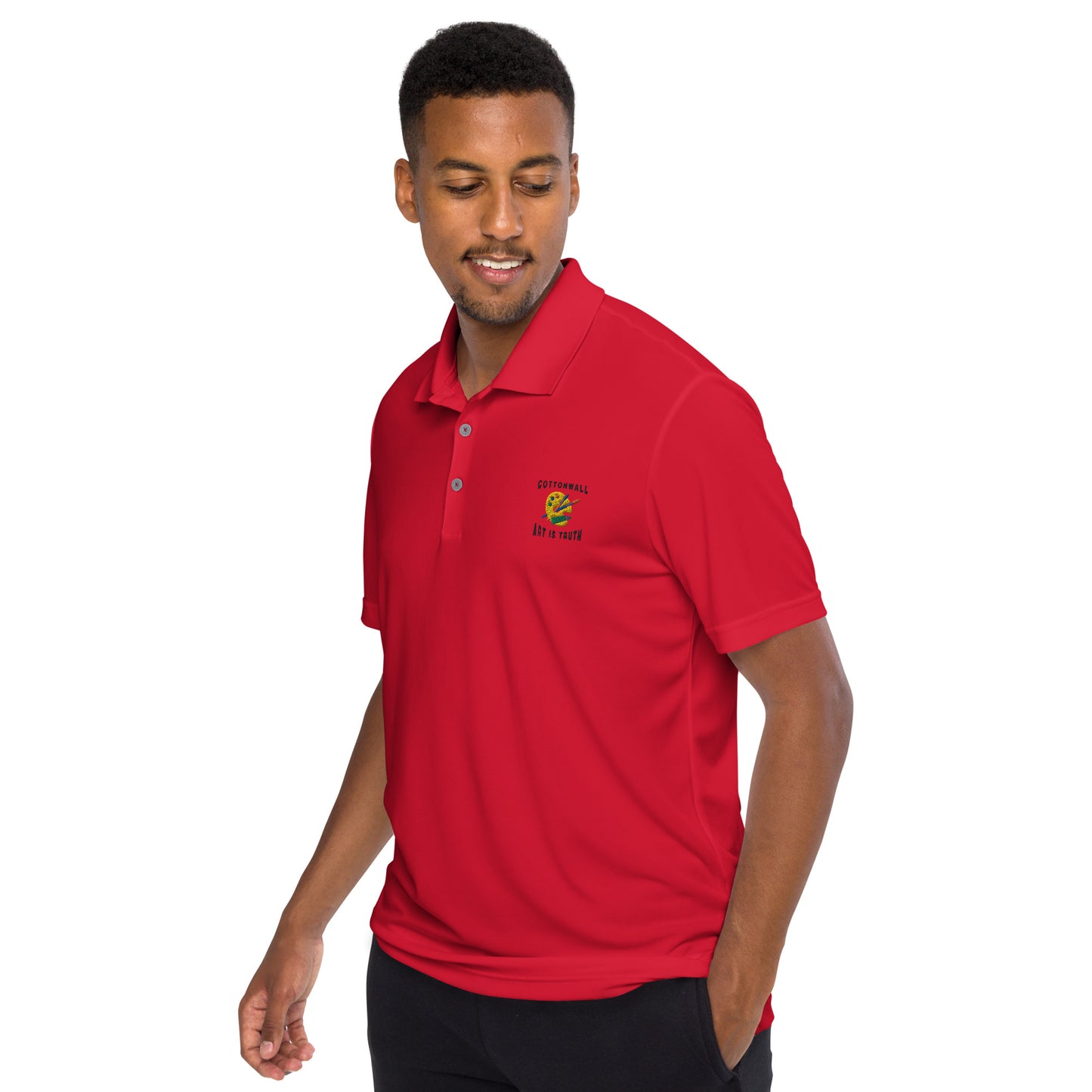 Cottonwall Logo - adidas performance polo shirt
