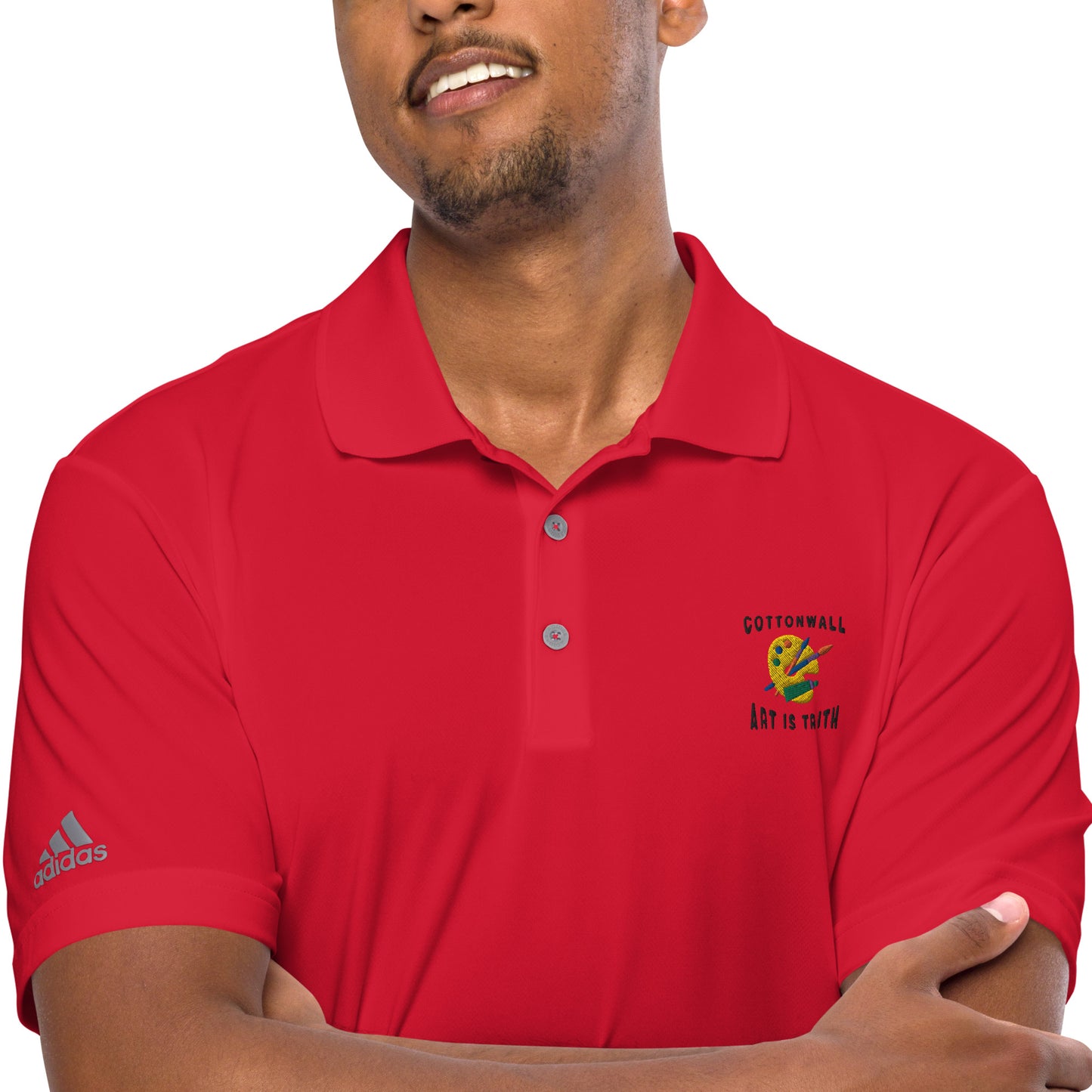 Cottonwall Logo - adidas performance polo shirt