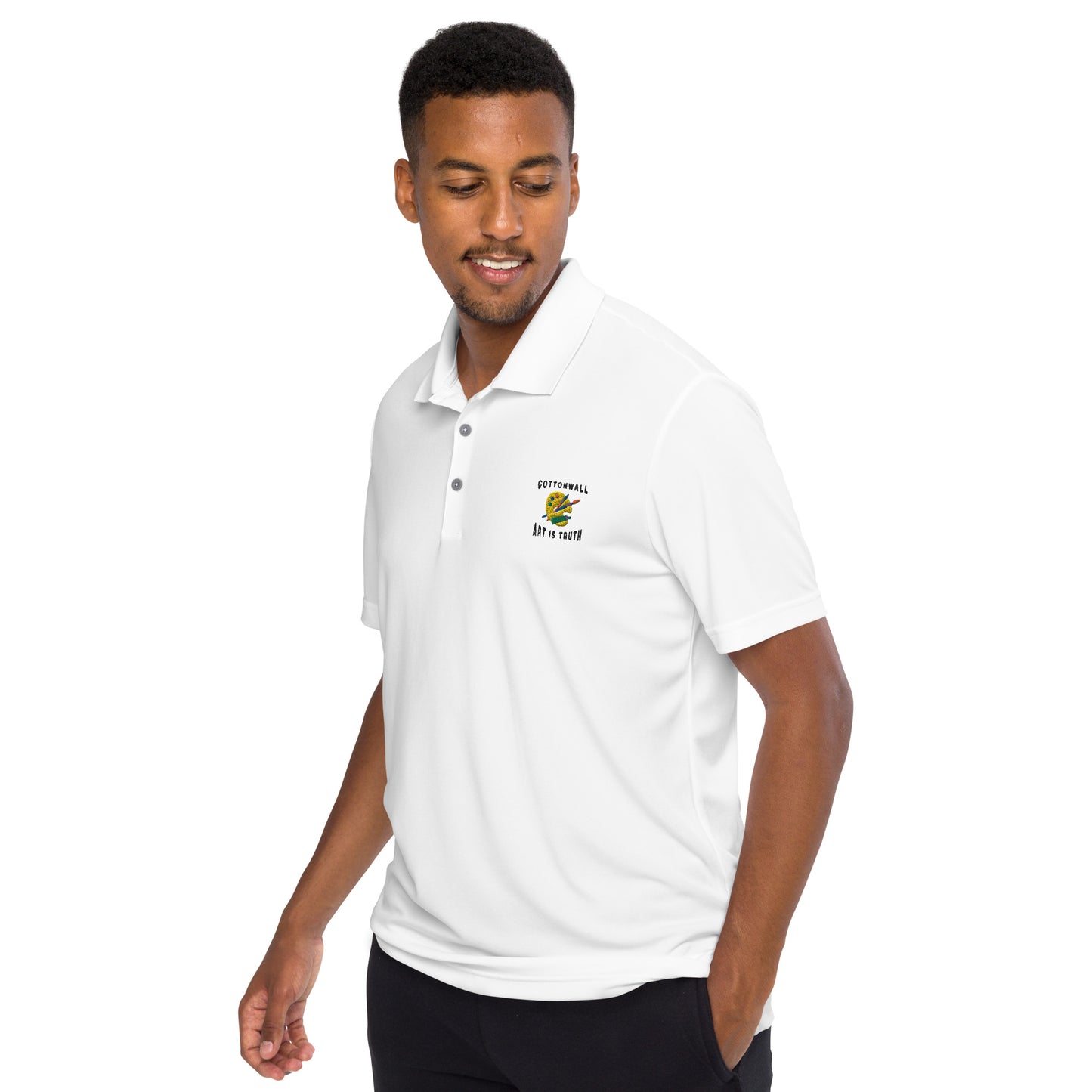Cottonwall Logo - adidas performance polo shirt