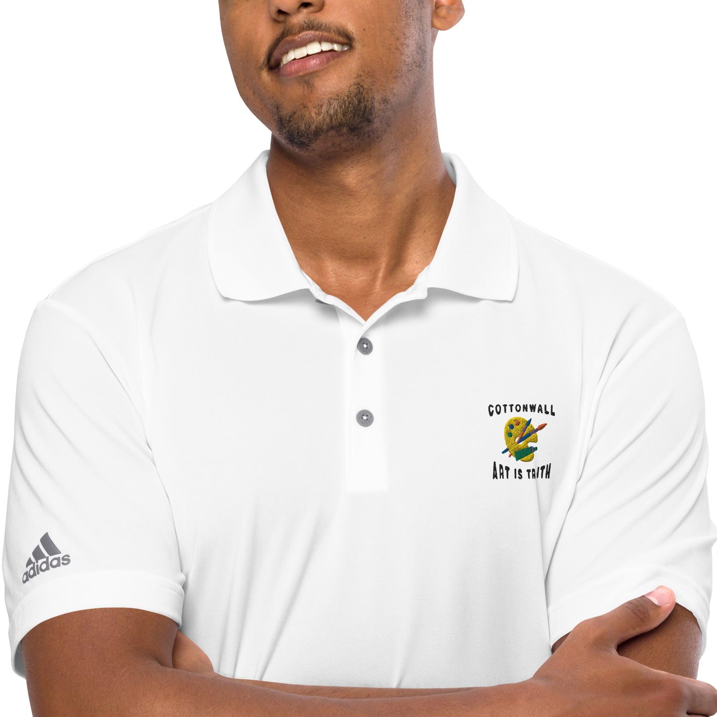 Cottonwall Logo - adidas performance polo shirt