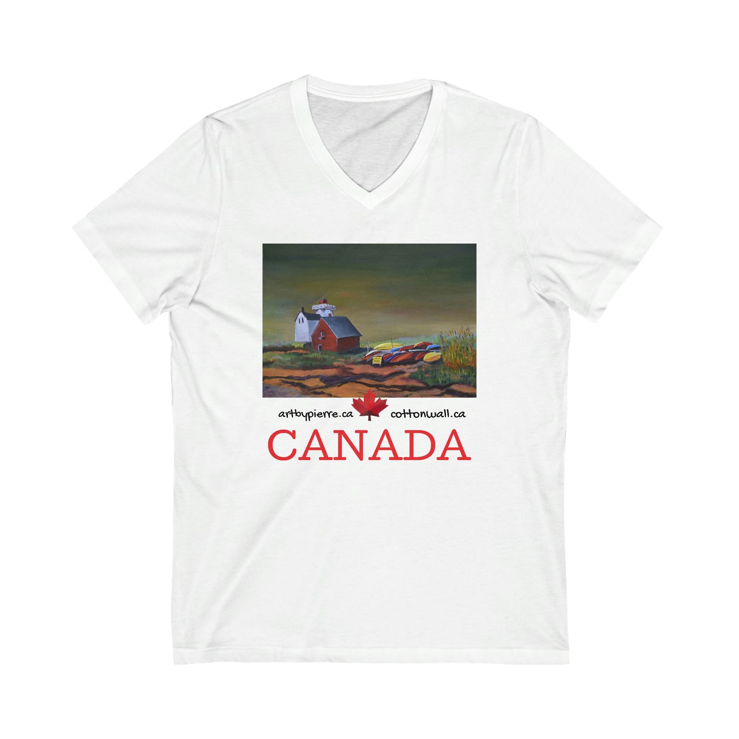 Kayaks For Rent - V-Neck T-shirt