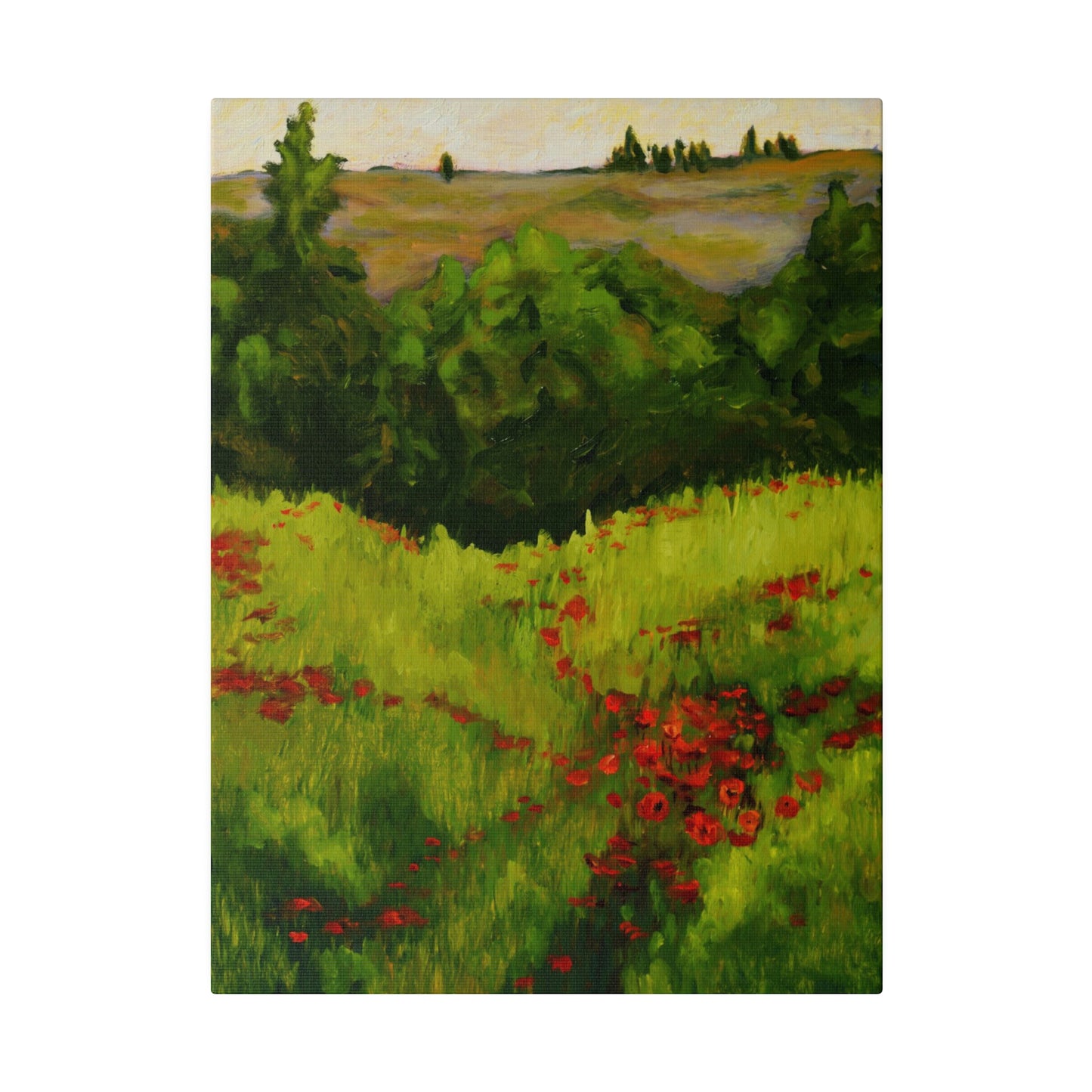 French Hill - Matte Canvas, Stretched, 0.75"
