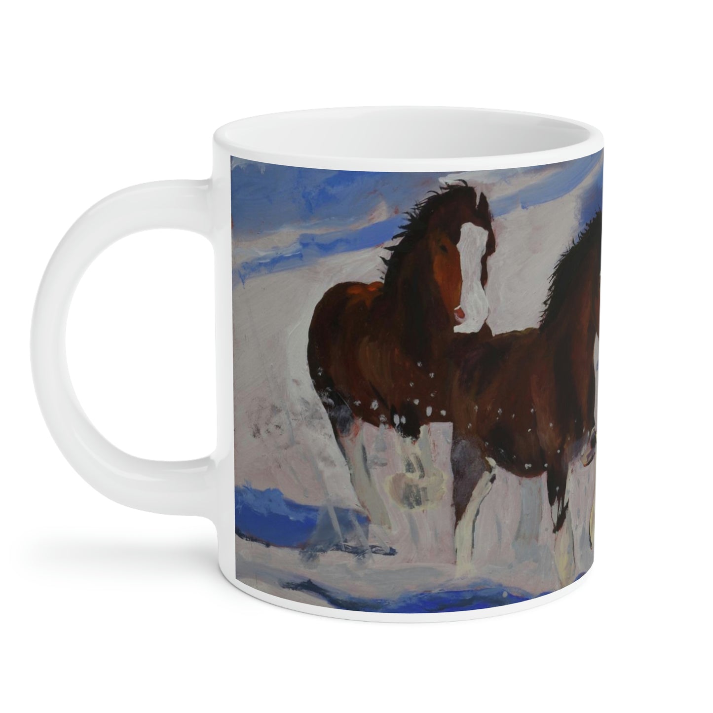 Clydes In Snow - Ceramic Mugs (11oz\15oz\20oz)