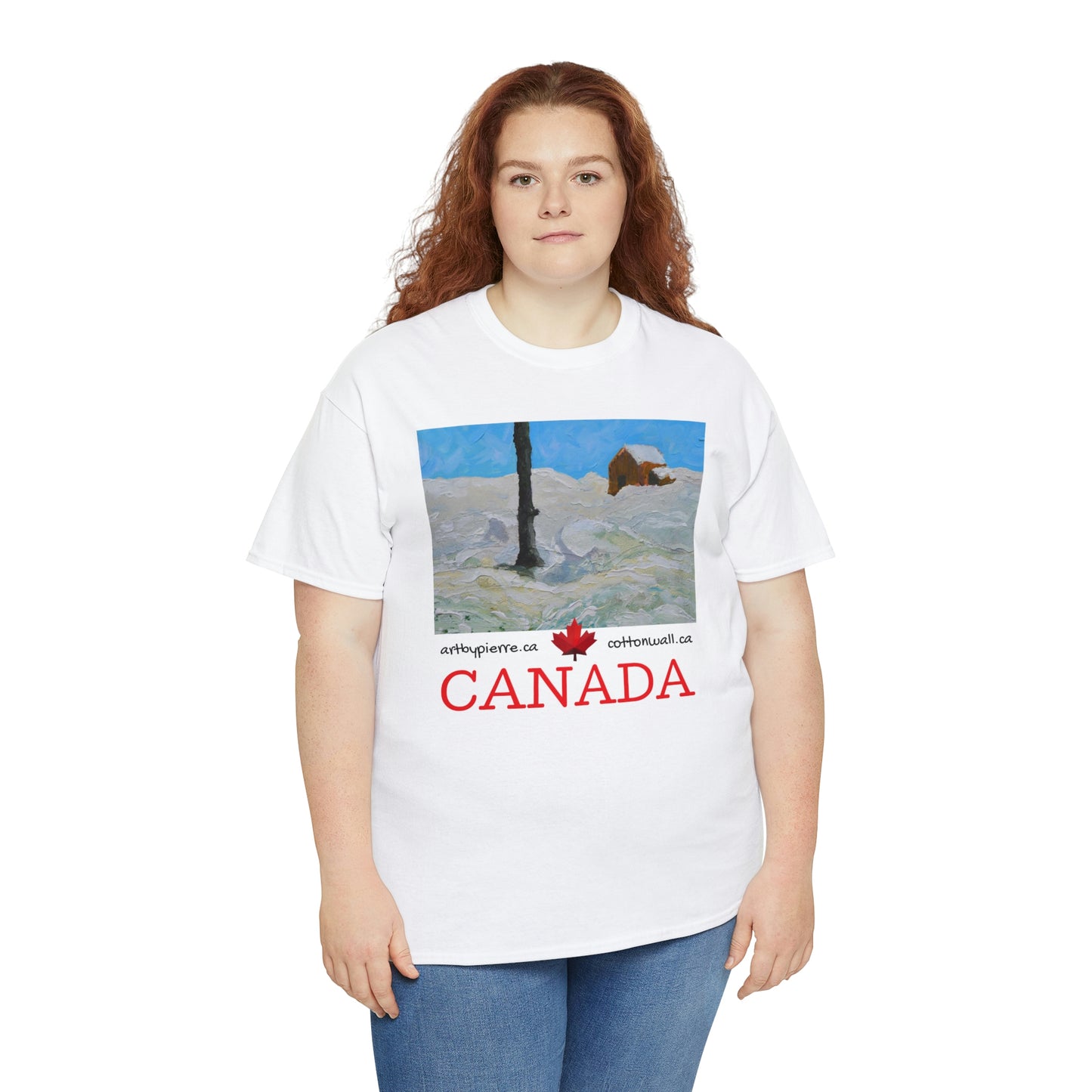 Give Me Snow - Unisex Heavy Cotton Tee