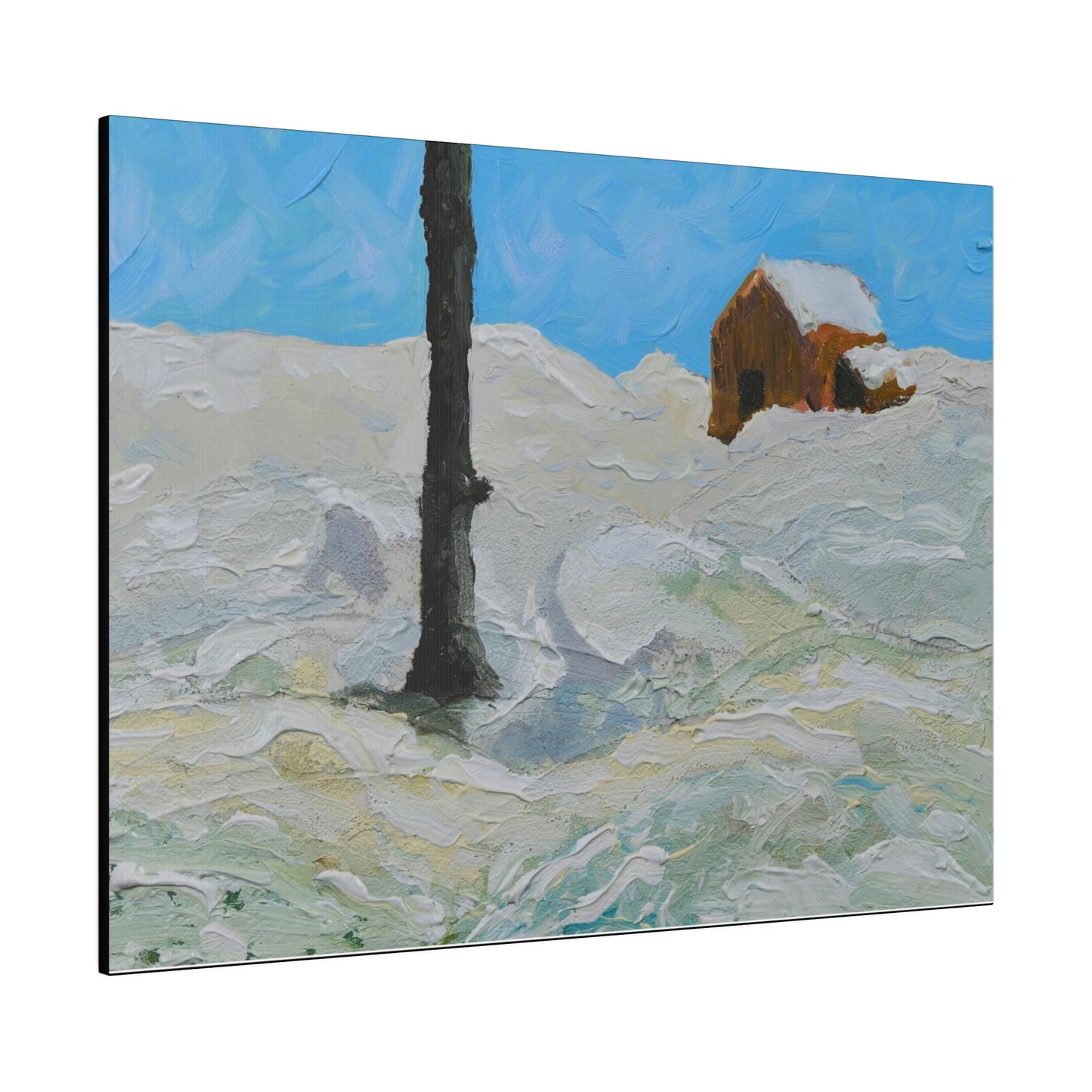 Give Me Snow - Matte Canvas, Stretched, 0.75"