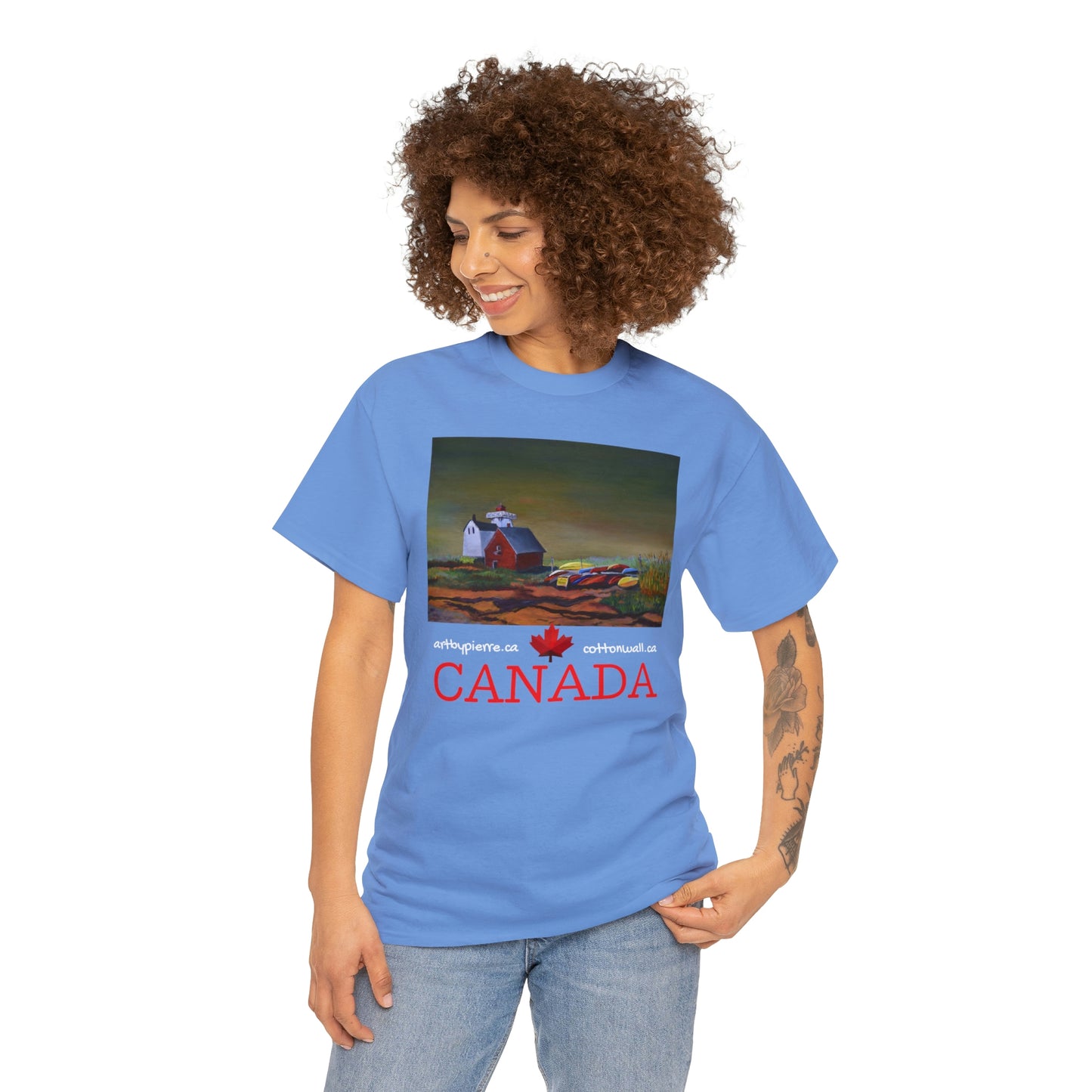Kayaks For Rent - Unisex Heavy Cotton Tee