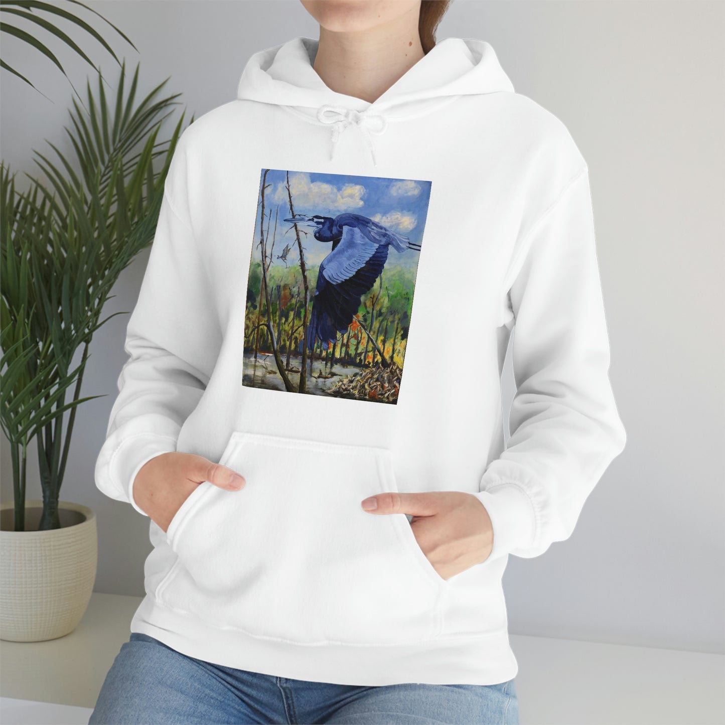 Blue Heron - Unisex Heavy Blend™ Hooded Sweatshirt
