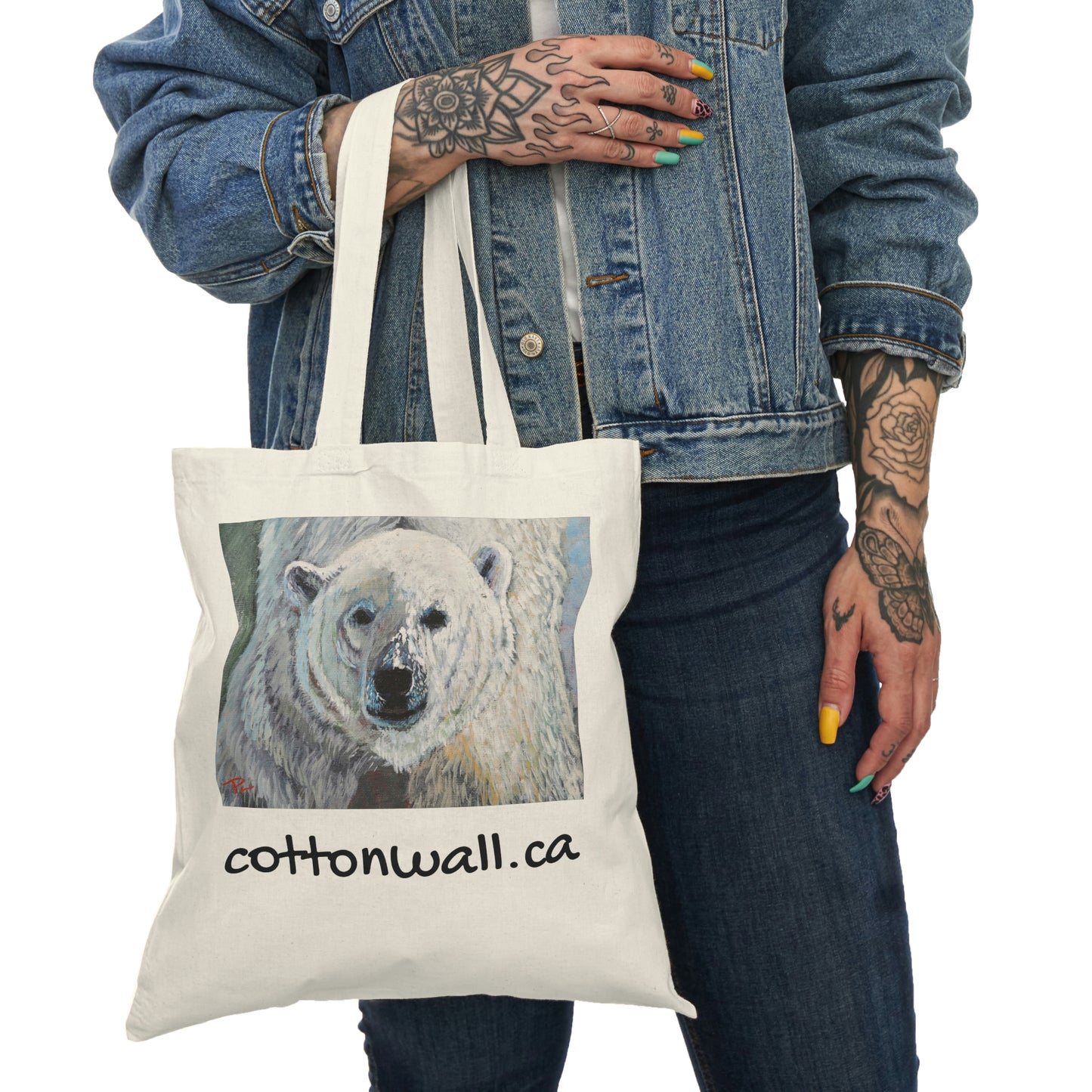 The Stare - Natural Tote Bag