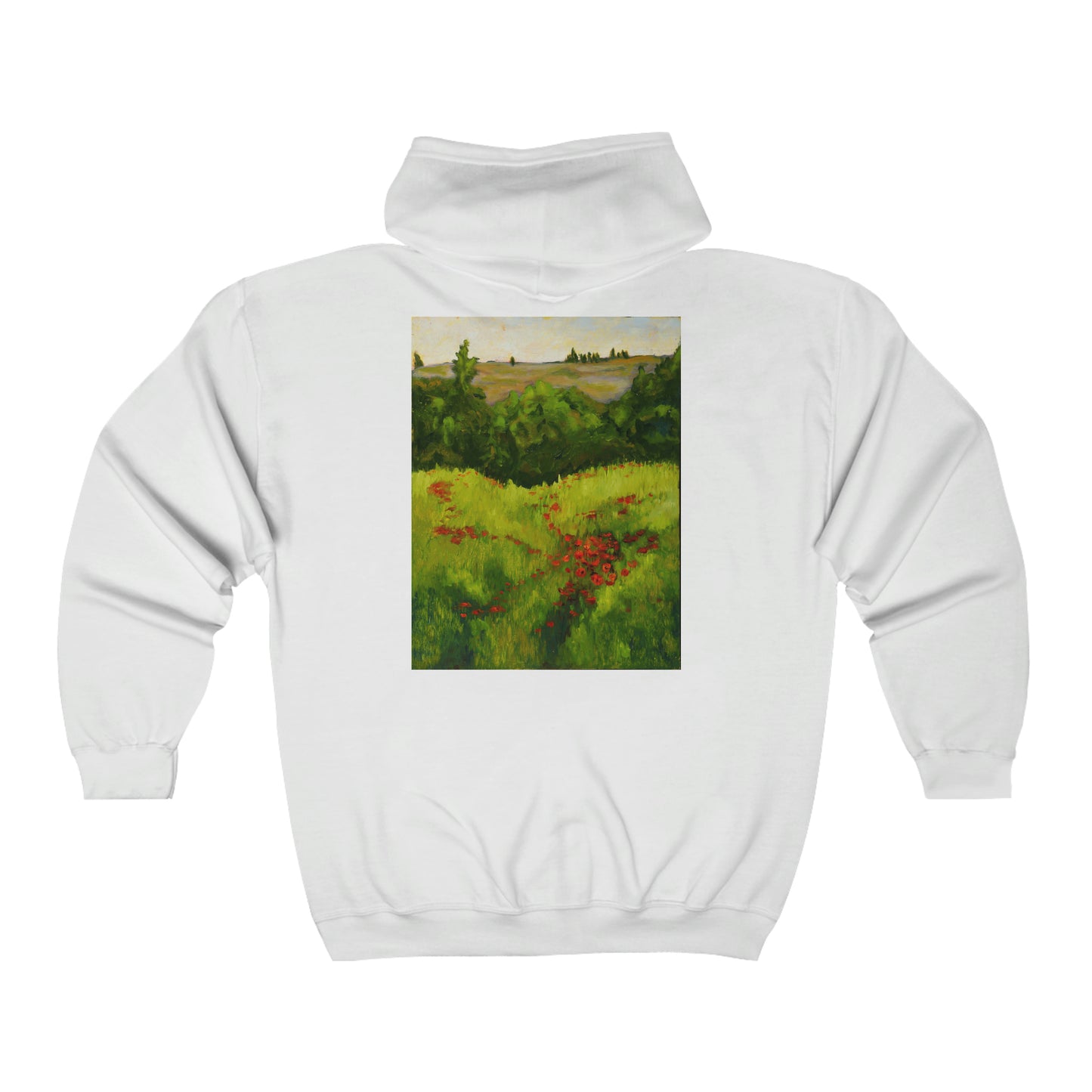 French Hill - Unisex Heavy Blend™ Full Zip Hooded Sweatshirt