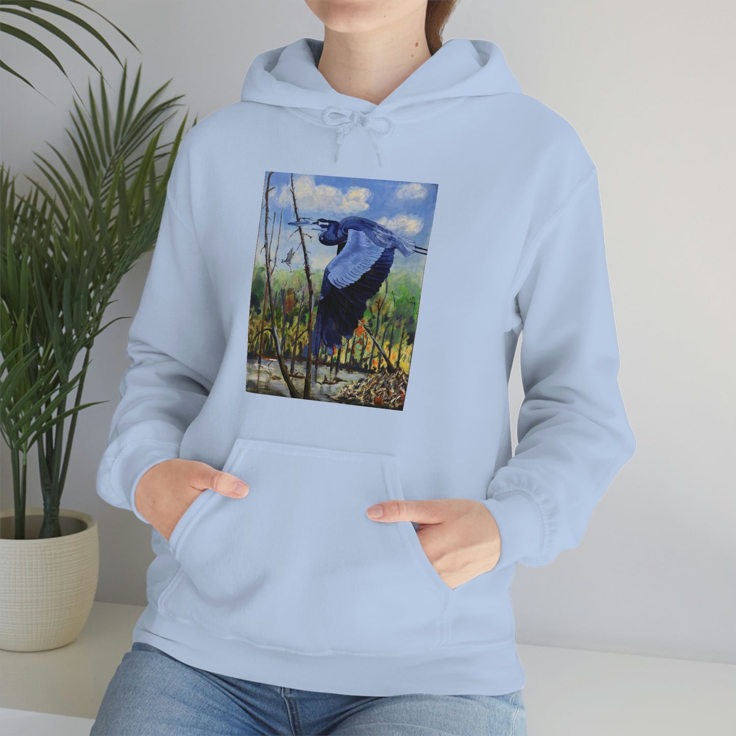 Blue Heron - Unisex Heavy Blend™ Hooded Sweatshirt