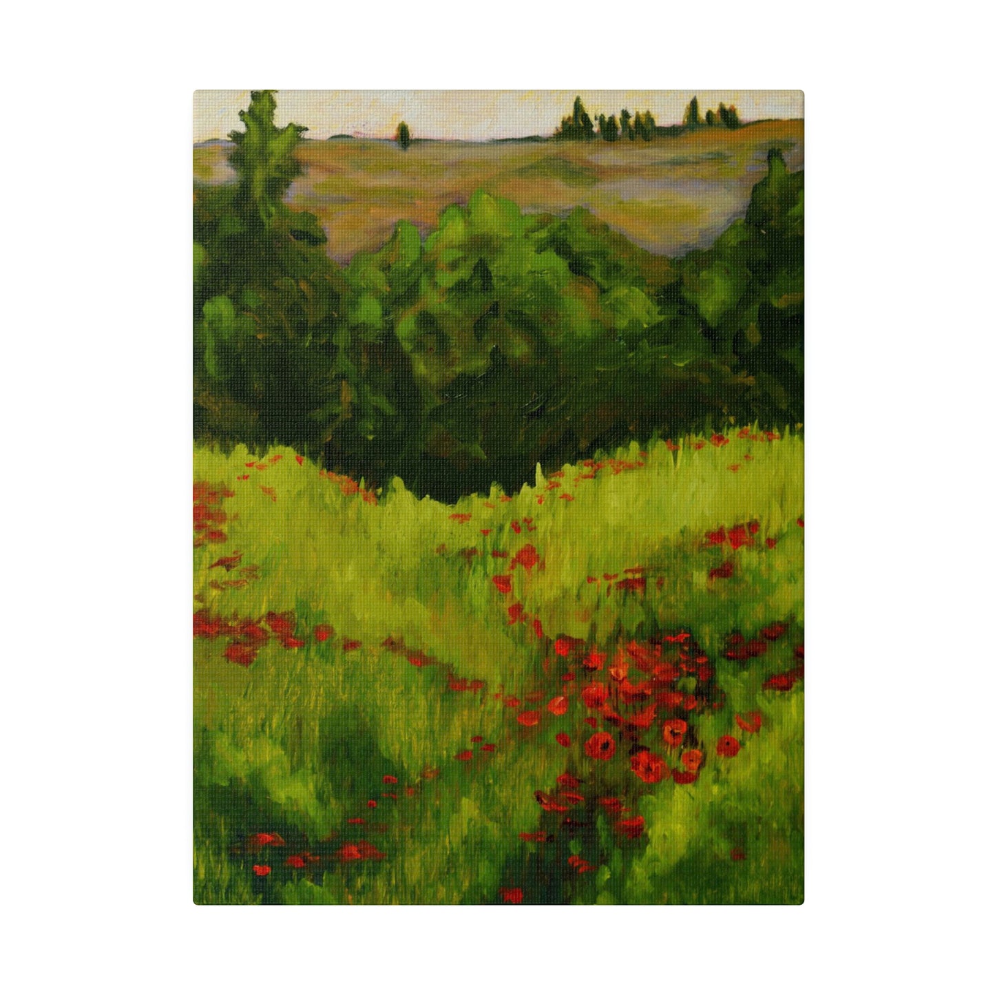 French Hill - Matte Canvas, Stretched, 0.75"