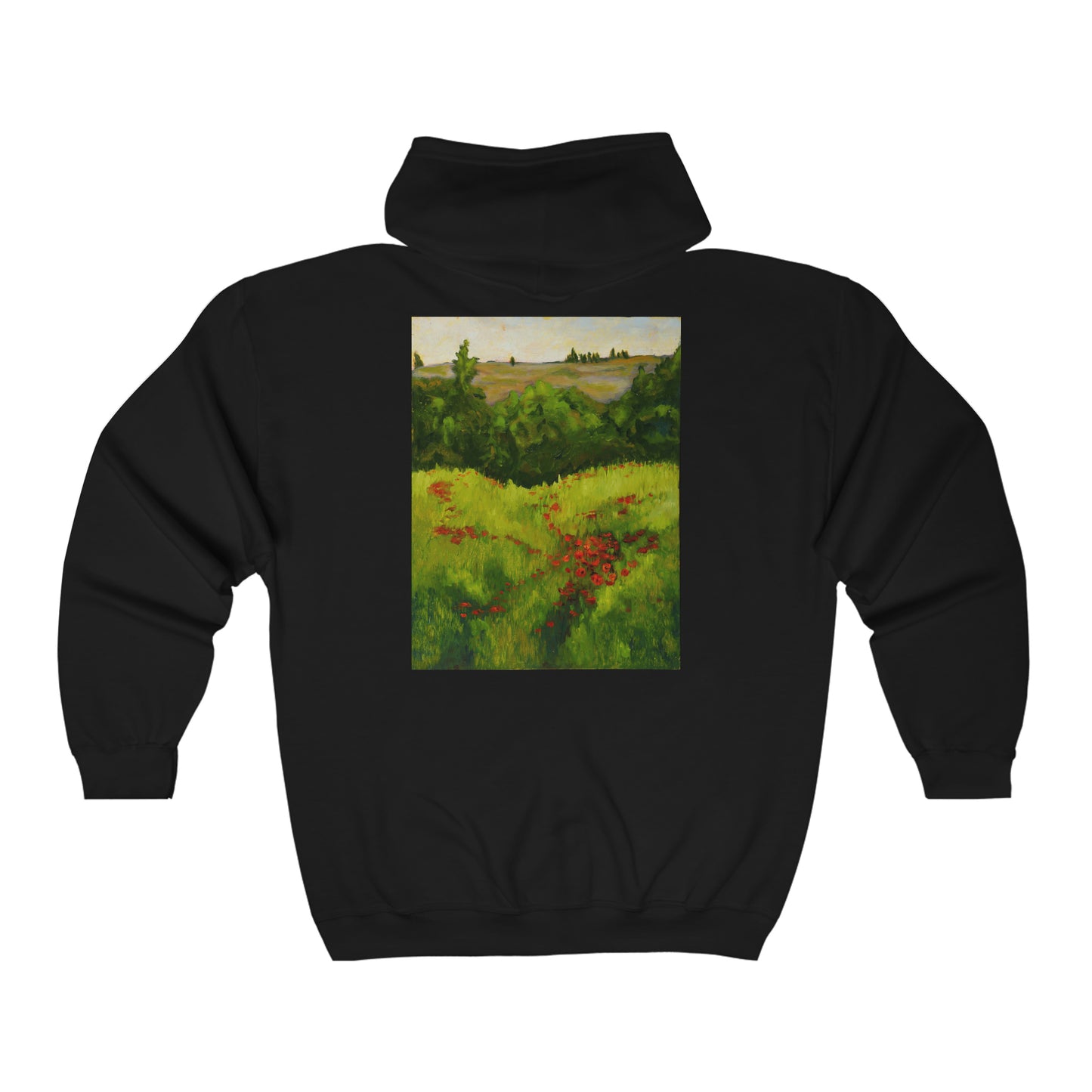 French Hill - Unisex Heavy Blend™ Full Zip Hooded Sweatshirt