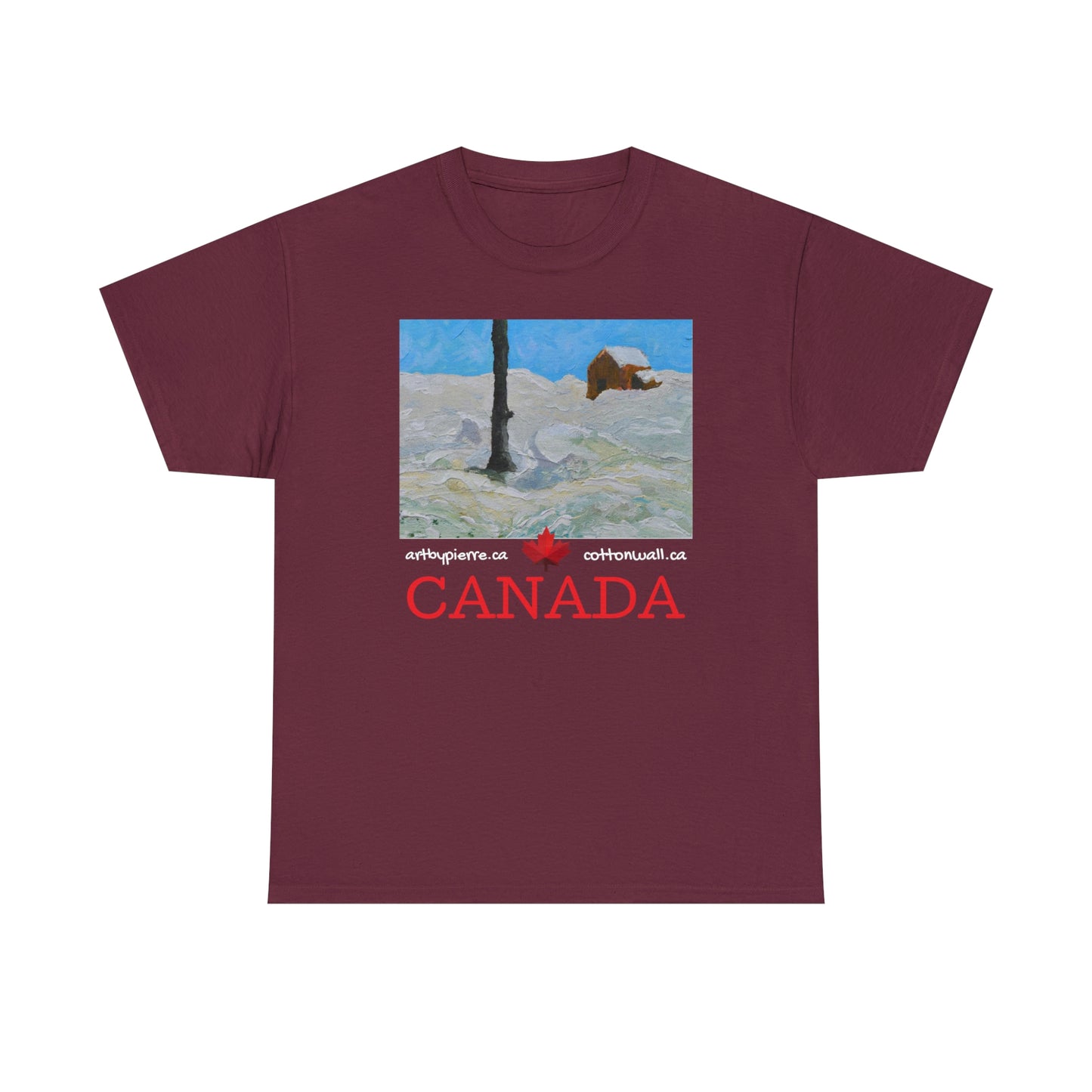 Give Me Snow - Unisex Heavy Cotton Tee