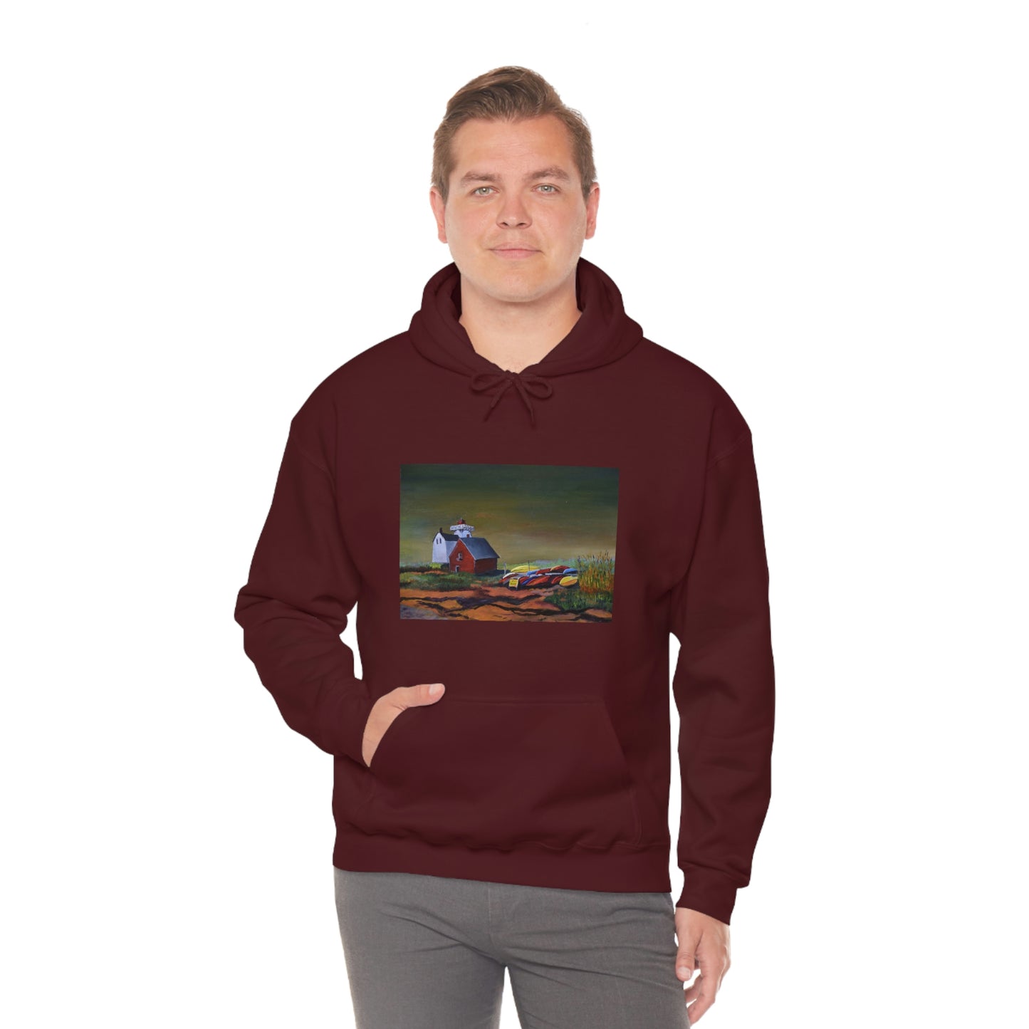 Kayaks For Rent - Unisex Heavy Blend™ Hooded Sweatshirt