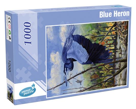 Blue Heron - Puzzle