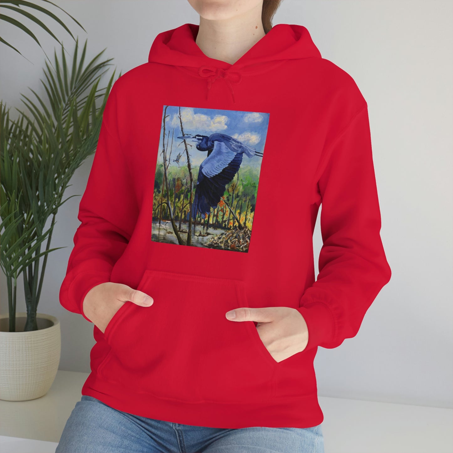 Blue Heron - Unisex Heavy Blend™ Hooded Sweatshirt