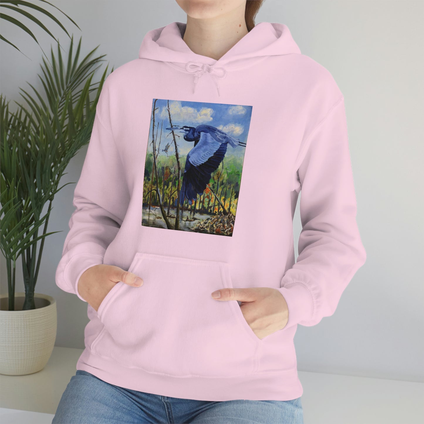 Blue Heron - Unisex Heavy Blend™ Hooded Sweatshirt