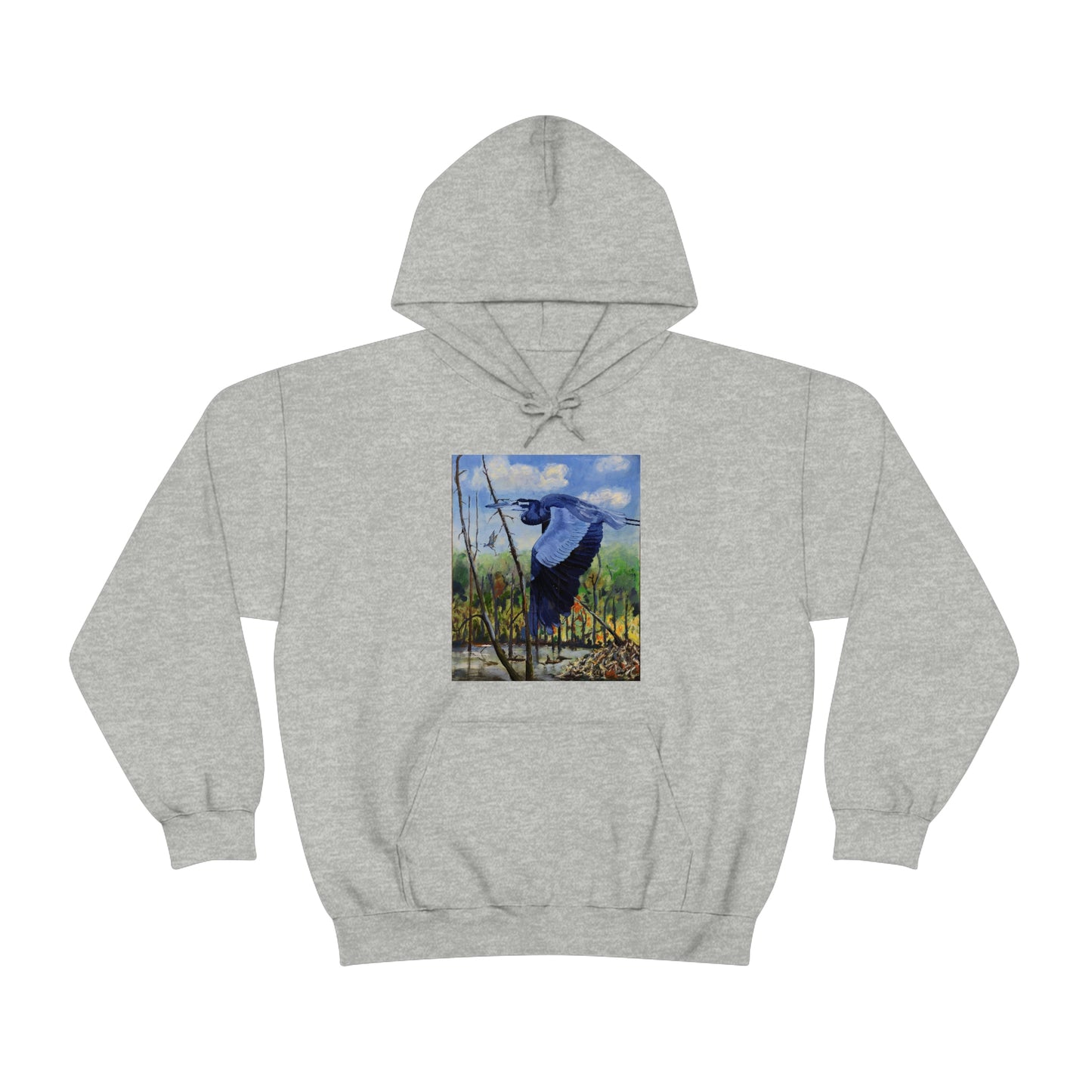 Blue Heron - Unisex Heavy Blend™ Hooded Sweatshirt