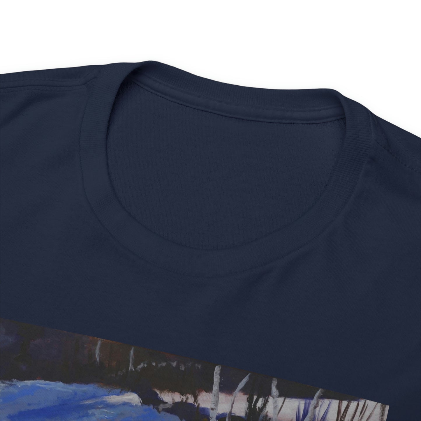 Clydes In Snow - Unisex Heavy Cotton Tee