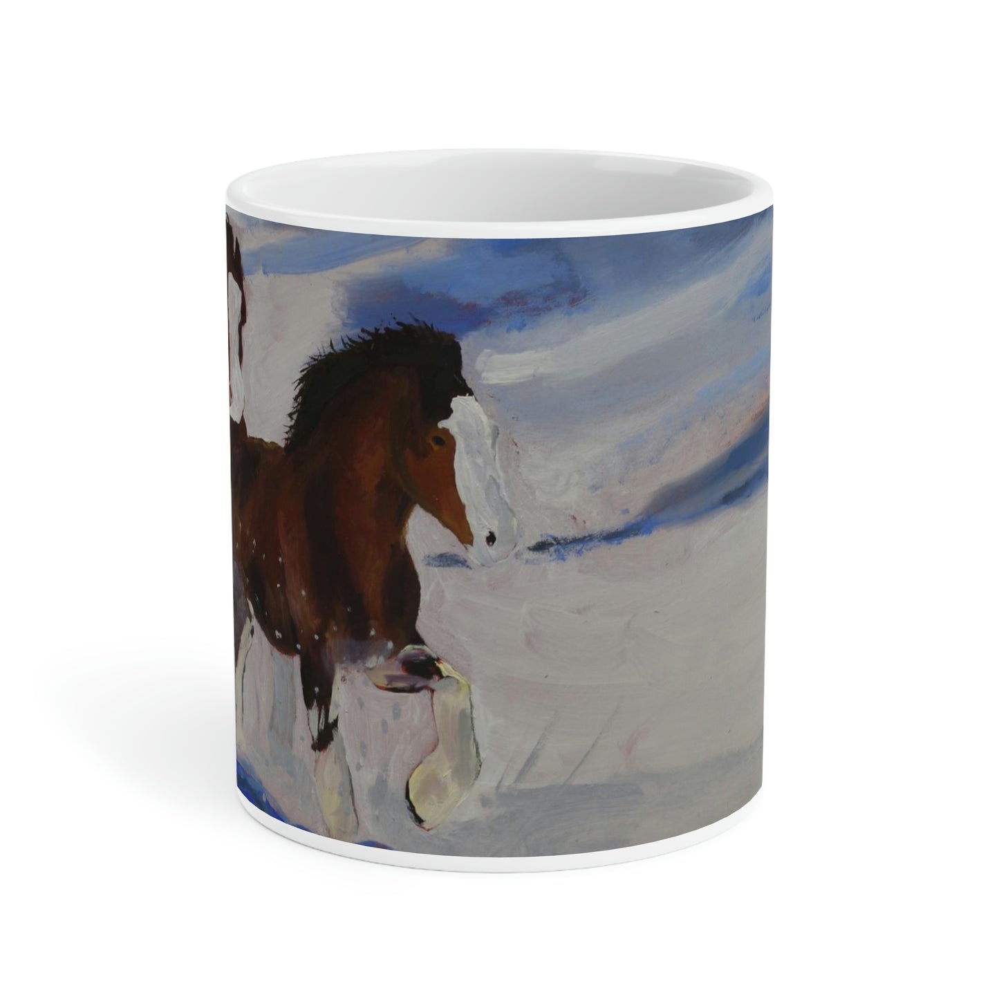 Clydes In Snow - Ceramic Mugs (11oz\15oz\20oz)