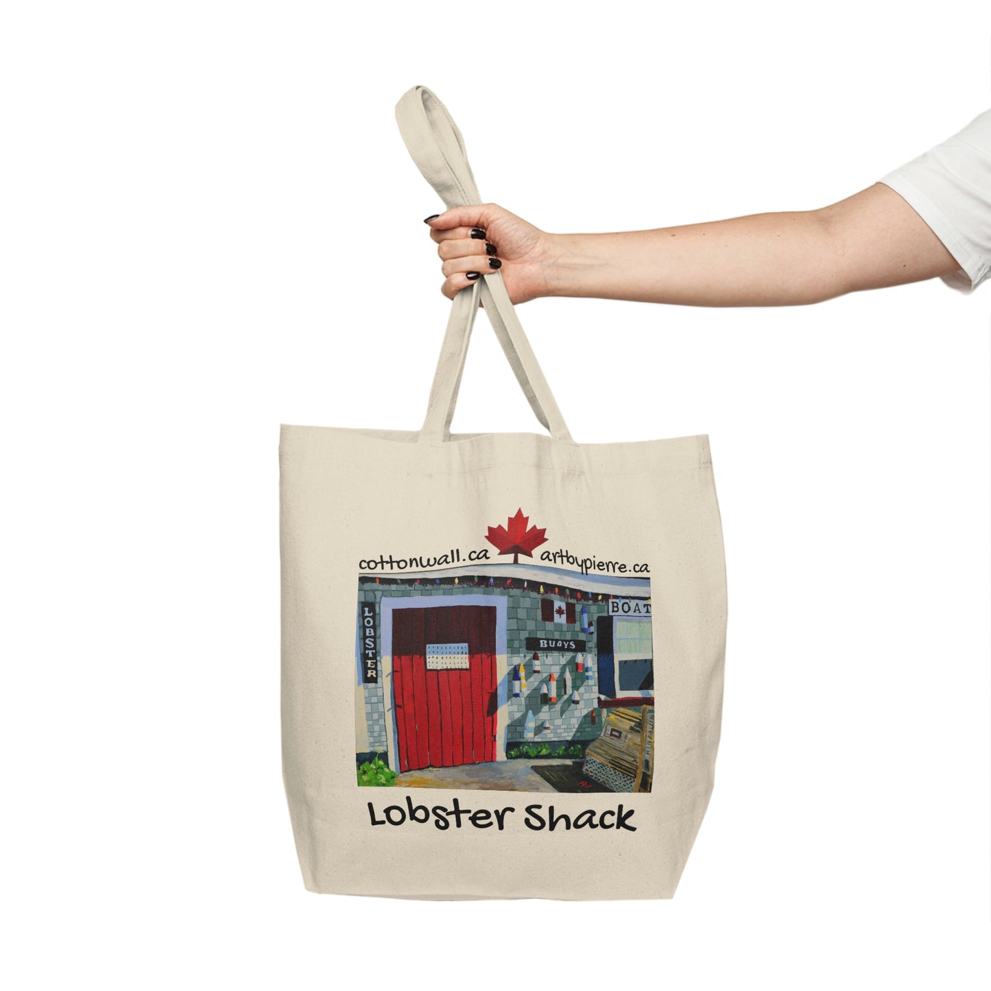 Lobster Shack - Canvas Shopping Tote