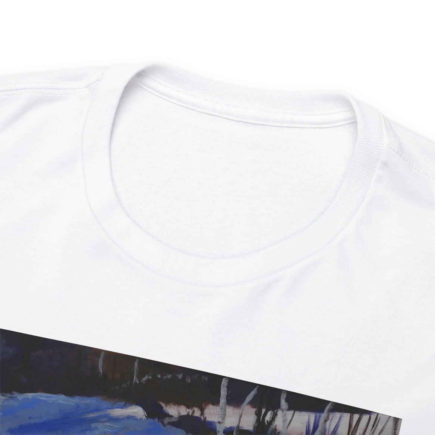 Clydes In Snow - Unisex Heavy Cotton Tee