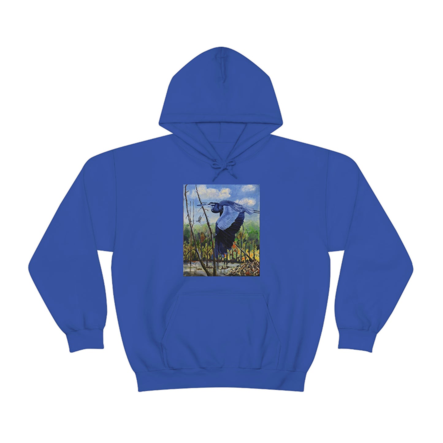 Blue Heron - Unisex Heavy Blend™ Hooded Sweatshirt