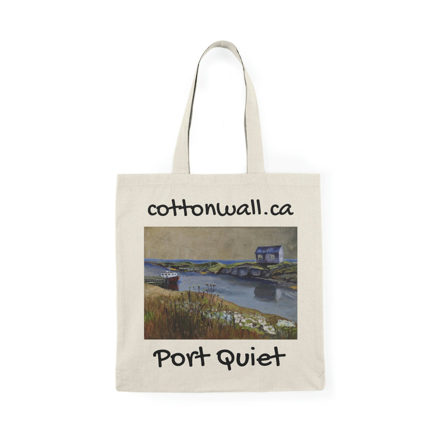 Port Quiet - Natural Tote Bag