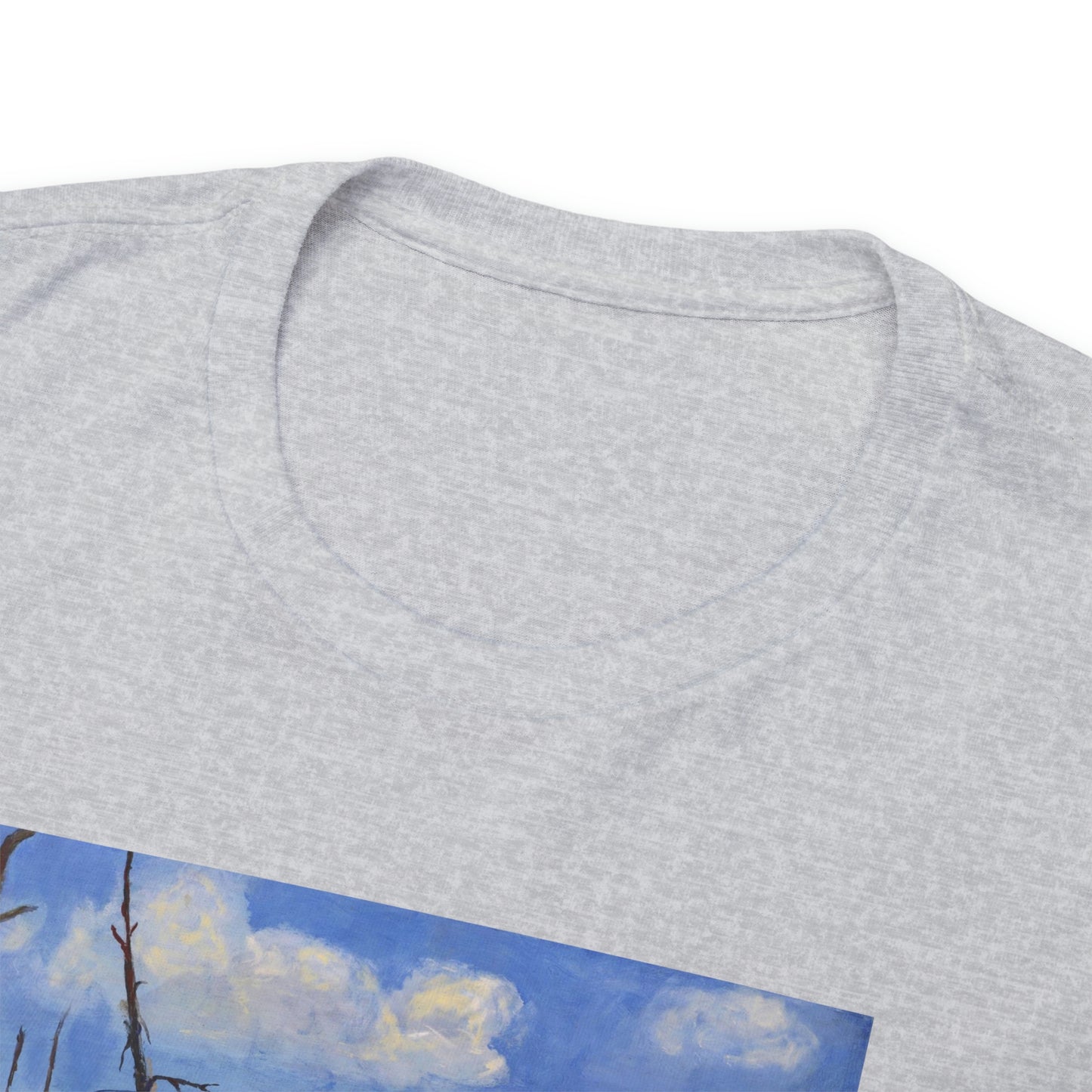 Blue Heron - Unisex Heavy Cotton Tee