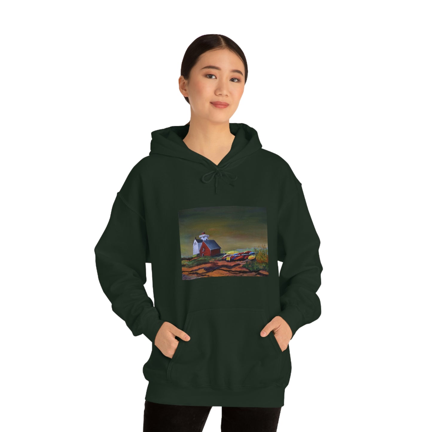 Kayaks For Rent - Unisex Heavy Blend™ Hooded Sweatshirt