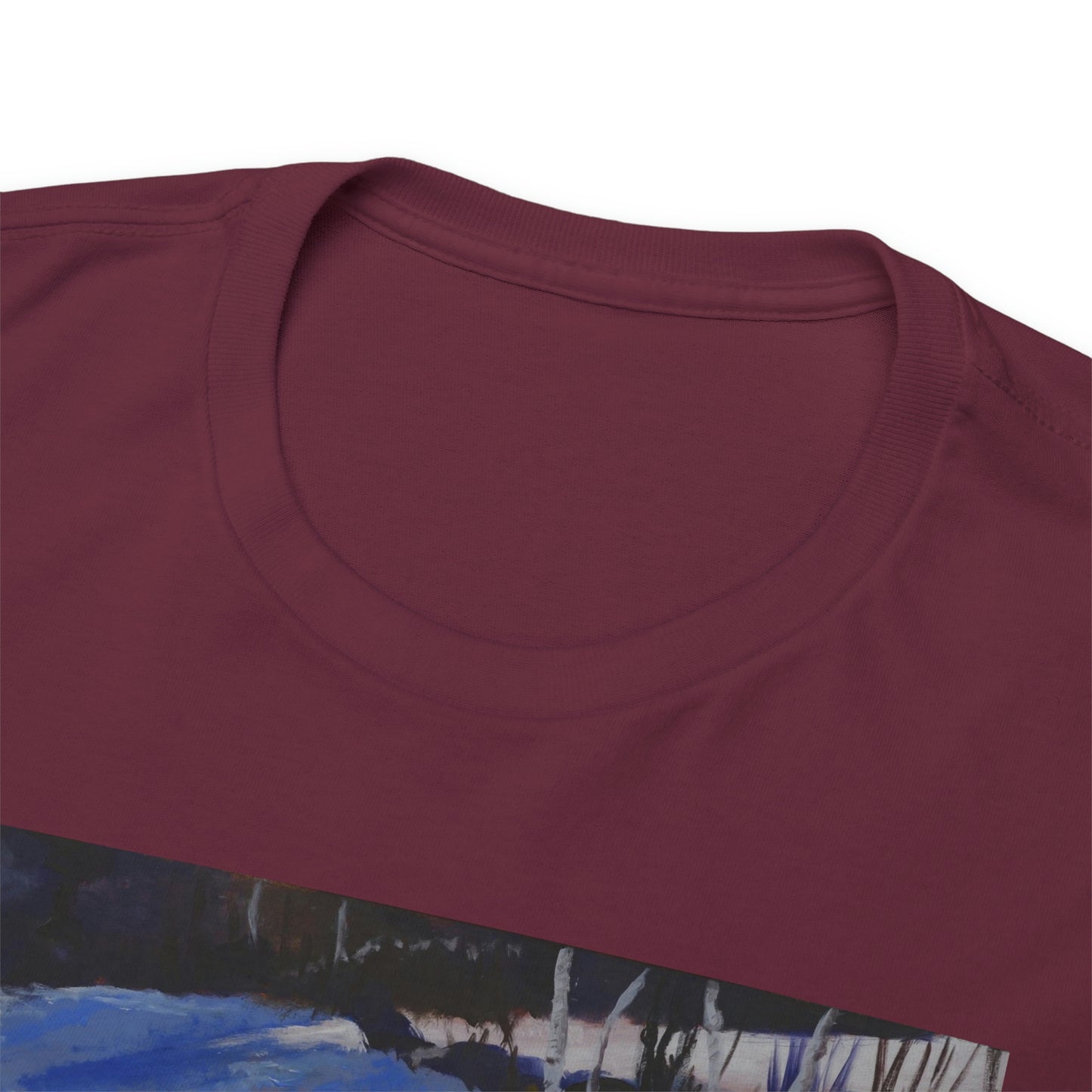 Clydes In Snow - Unisex Heavy Cotton Tee